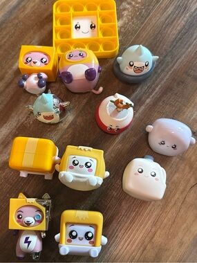 LankyBox Collector's Edition Plush & Figures Lot Boxy Foxy Ghosty  Lankybot